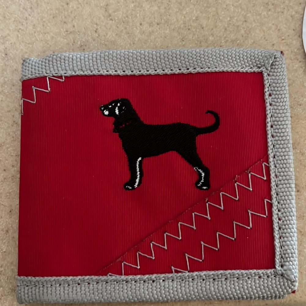 Sailor Bags black dog wallet